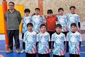 کسب مقام قهرمانی مسابقات فوتسال ناحیه