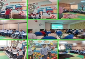 برگزاری اردوی علمی پارک ترافیک